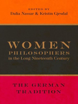 cover image of Women Philosophers in the Long Nineteenth Century